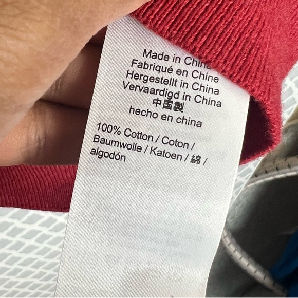 NWT J. Crew Men’s Cotton Crewneck Sweater in Garter Stitch - Picture 7 of 8